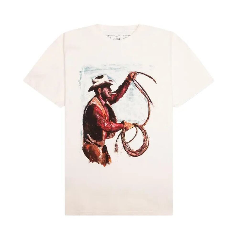 One of these Days Western Where The West Has Gone Short Sleeve T-Shirt White